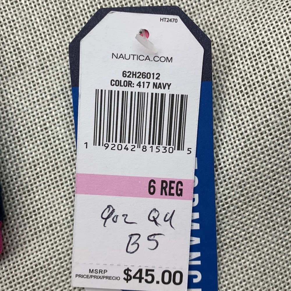 Nautica Little Girls Zip-up Polar Fleece Hoodie 6 REG - Picture 3 of 10
